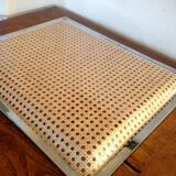 Set plexiglass and caning design 70 s