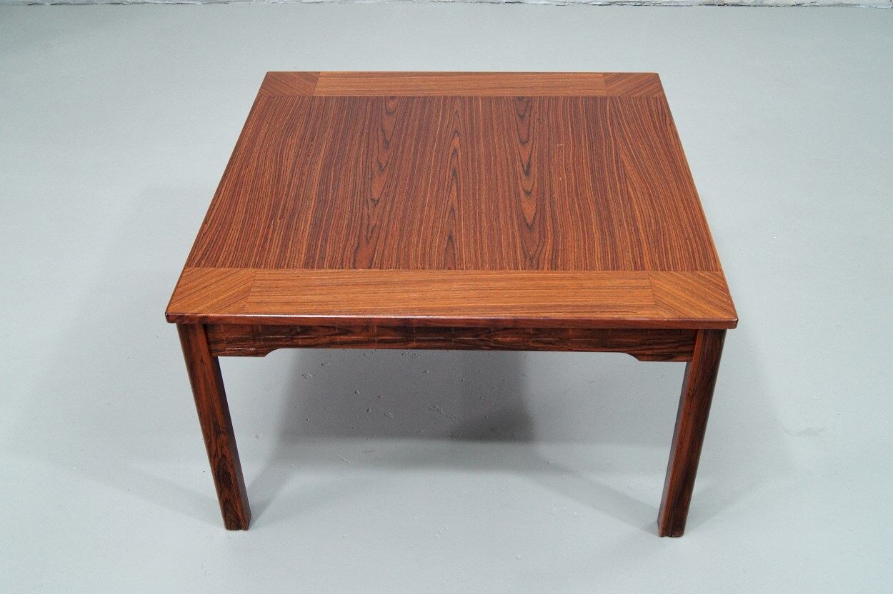 Rosewood and wenge coffee table from Alberts Tibro, 1970s