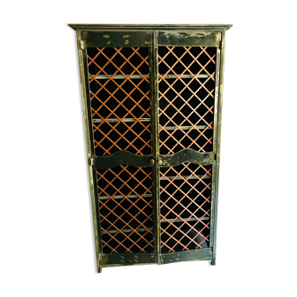 Handmade handmade metal cabinet