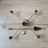 Chandelier 1950 modernist design arlus lunel