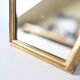 Vintage Deknudt mirror in gilded wood 45cm - labeled