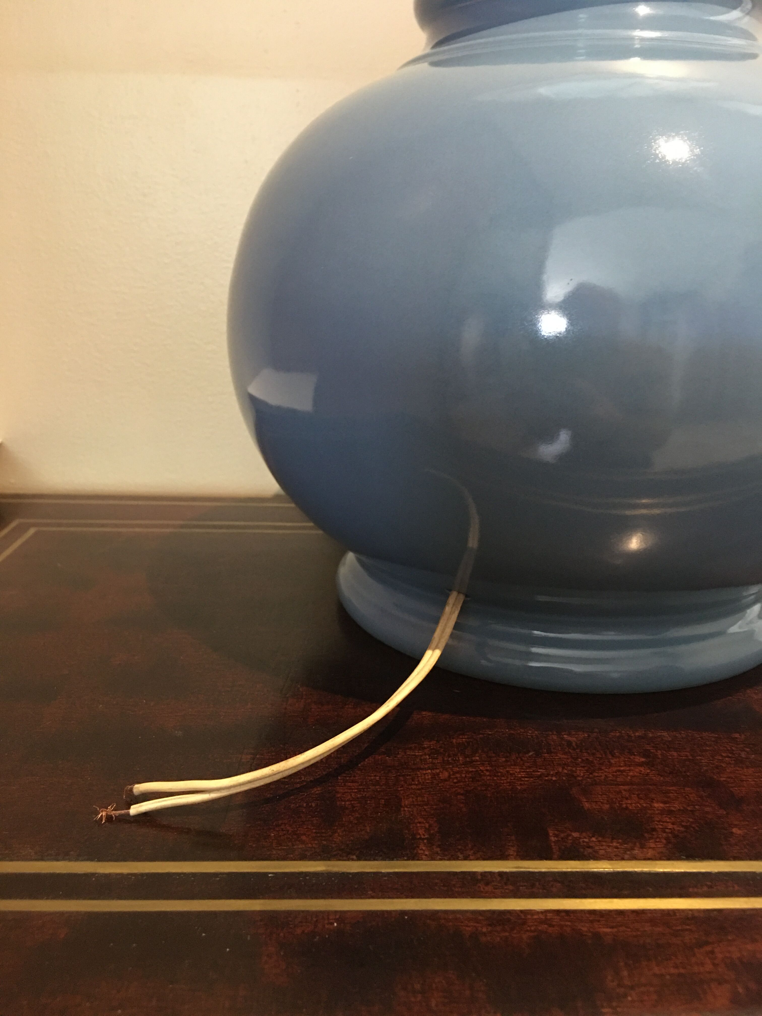 60's vintage lamp foot