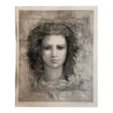 Lithograph by Jean-Paul Cleren