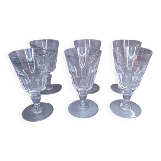 Verres en cristal baccarat modèle missouri