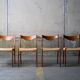 Arne Wahl Iversen - 'GS60' dining chairs