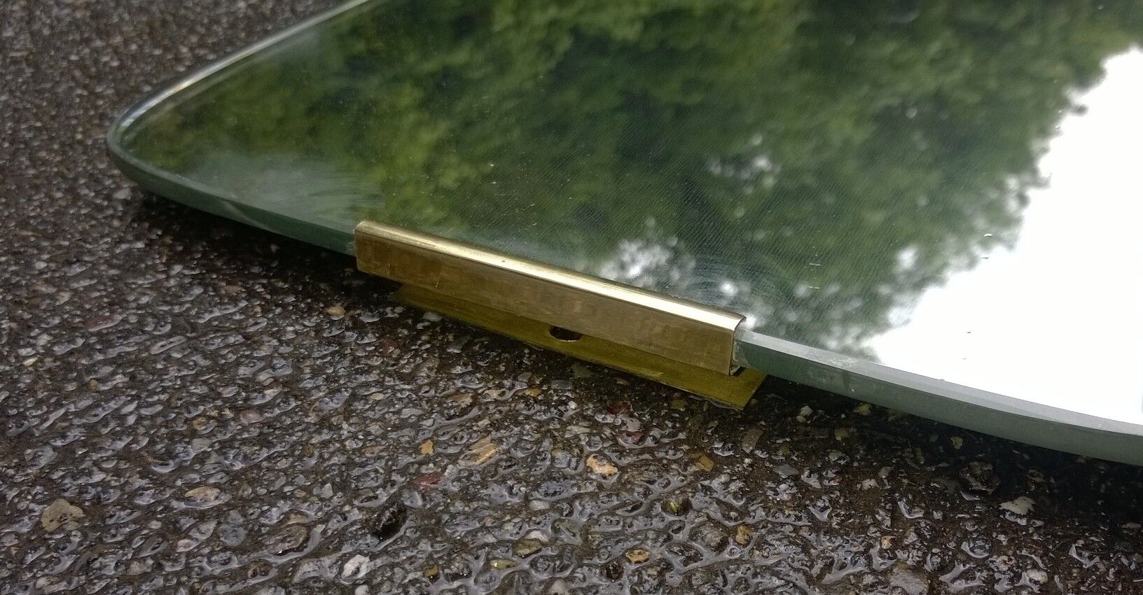Mirror from the 60s  size 31x76cm
