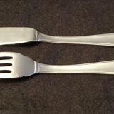 12 cutlery at art deco fish Christofle Atlas