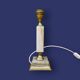 Vintage lamp base in onyx and gilded brass