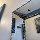 1940s mirror with glazing beads