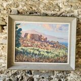 Tableau orientaliste de R. Couvidat - 91cmx73cm