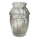 Joseph Simon Art Deco vase in clear cut crystal, ca 1925