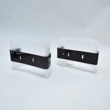 Pair of Guzzini year 70s wall light