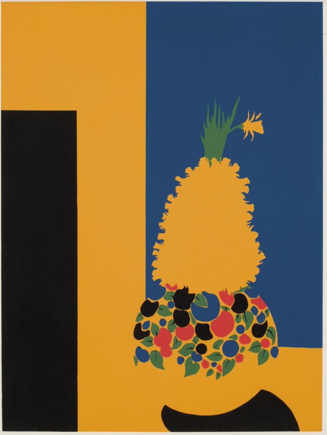Paloma Picasso untitled silkscreen print