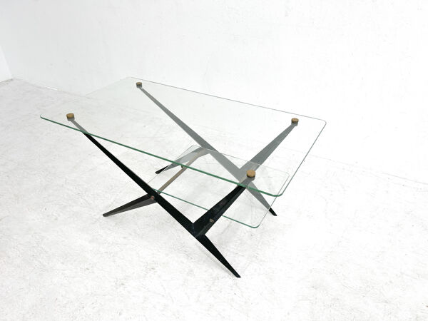 Table basse italienne des années 1950 par Angelo Ostuni