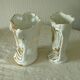 Wedding vases in Paris porcelain late 19th century