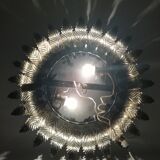 Metallic wall lamp