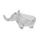 Catchall "Elephant" in crystal "Art Vannes France"