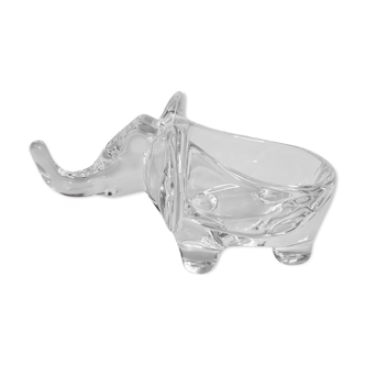 Catchall "Elephant" in crystal "Art Vannes France"