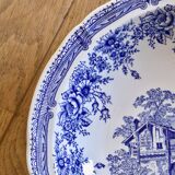 Grand plat creux ancien English Style