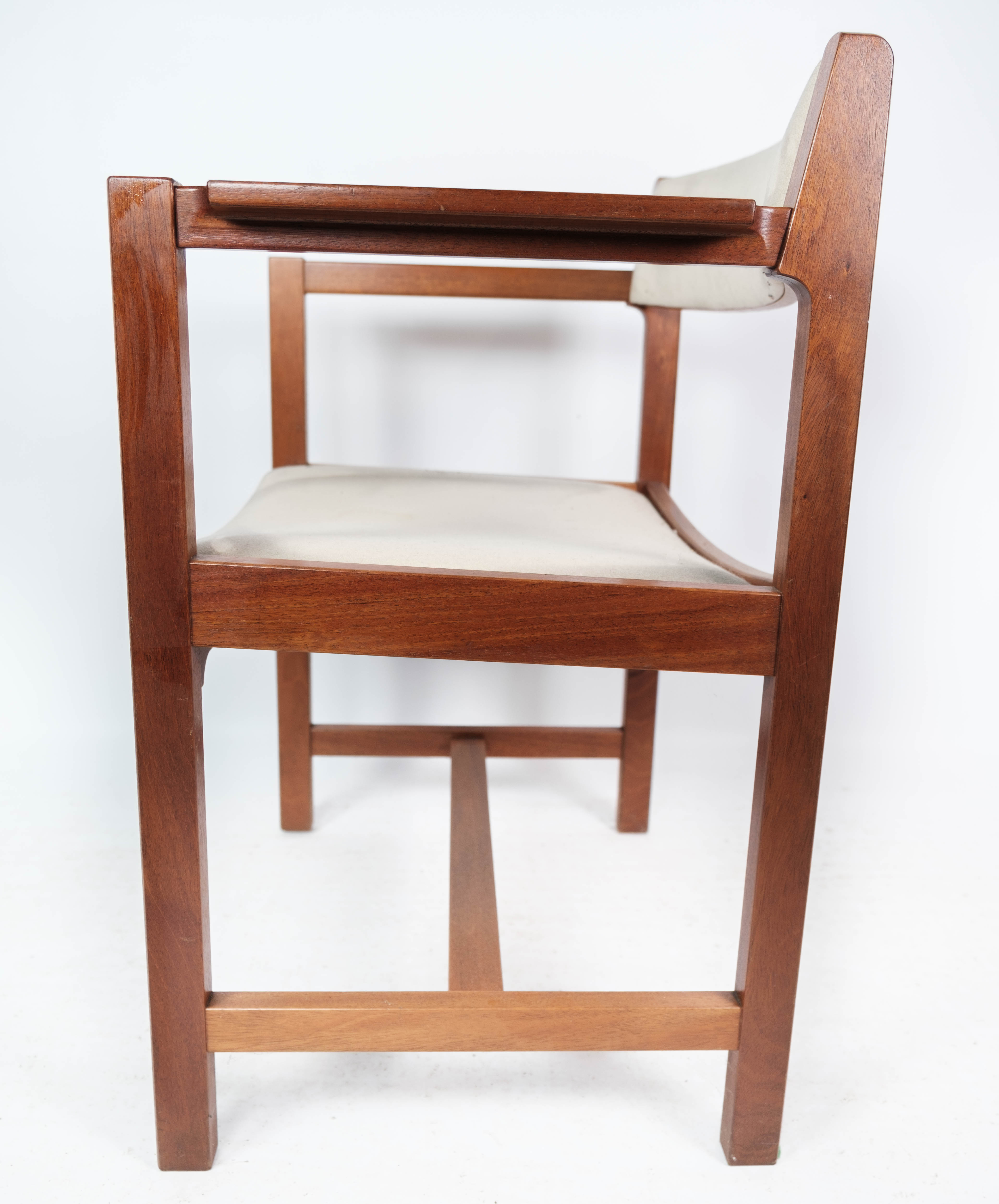 Armchair in mahogany of Danish design  by Søborg Furniture, 1960s