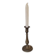 Simple brass candle holder