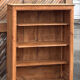 Ancient solid wood sideboard: bookshelf cabinet
