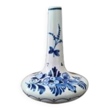 Petit vase / flacon de larmes en Delft bleu