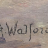 Paintings "roses of the alps" by Astrid Walford (1907-1984)