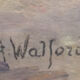 Paintings "roses of the alps" by Astrid Walford (1907-1984)