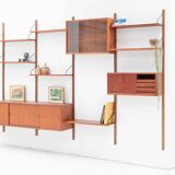 4-Bay Wall Unit by P. Cadovius