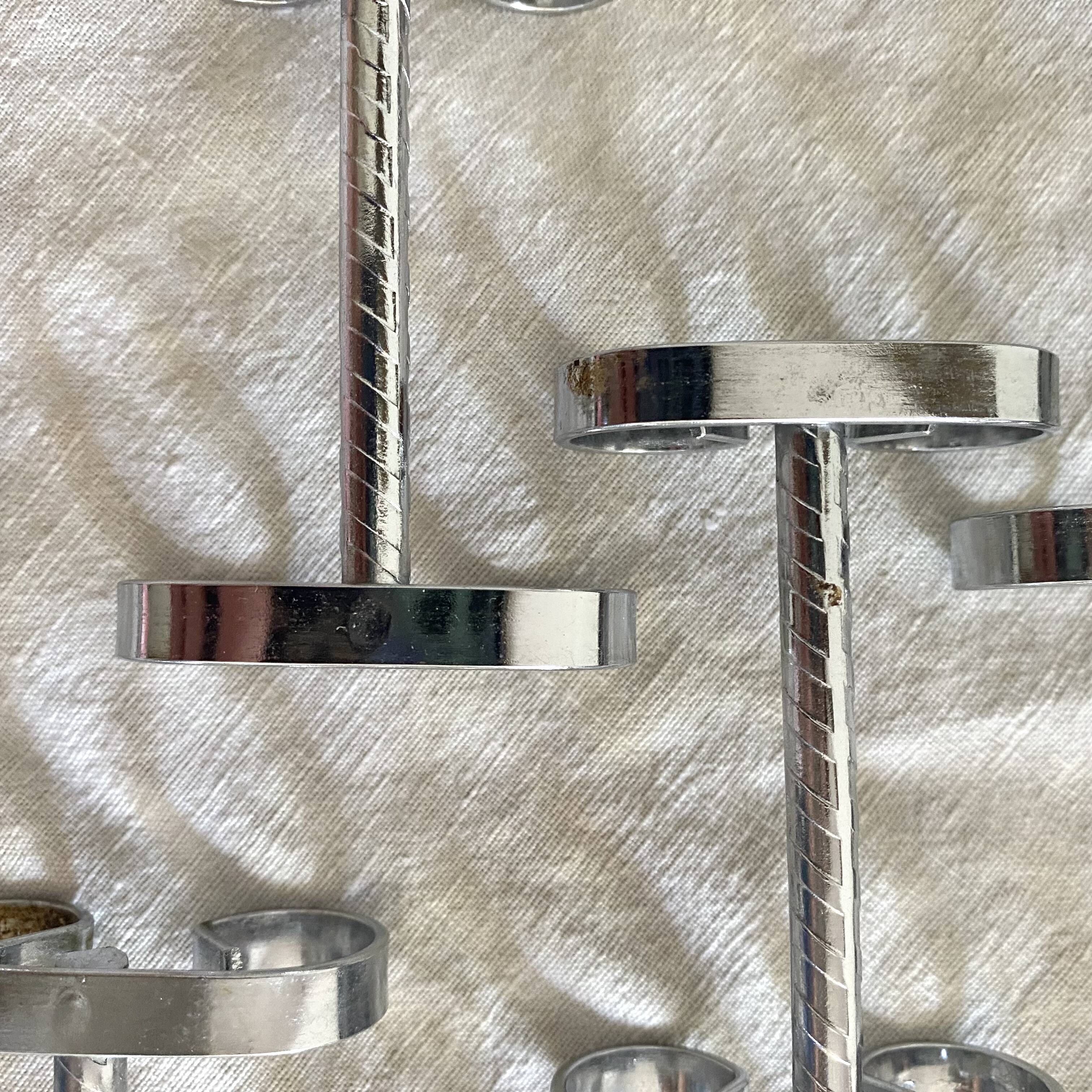 Vintage stainless steel knife holder