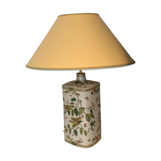 Lampe chinoise en céramique