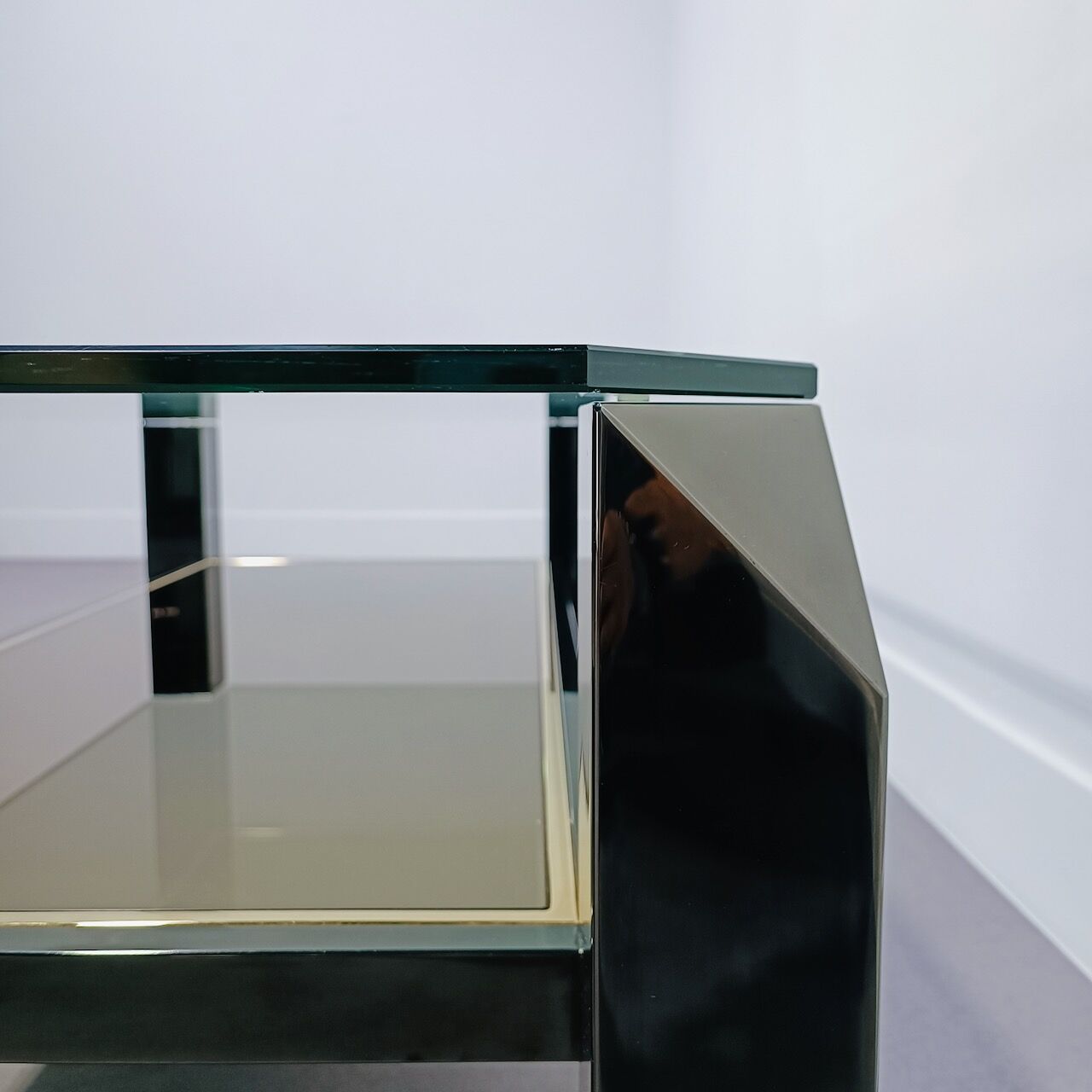 Belgo chrom black coffee table