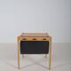 Danish side table with magazine holder by S.P. Jensen for BRDR Furbo, 1960s