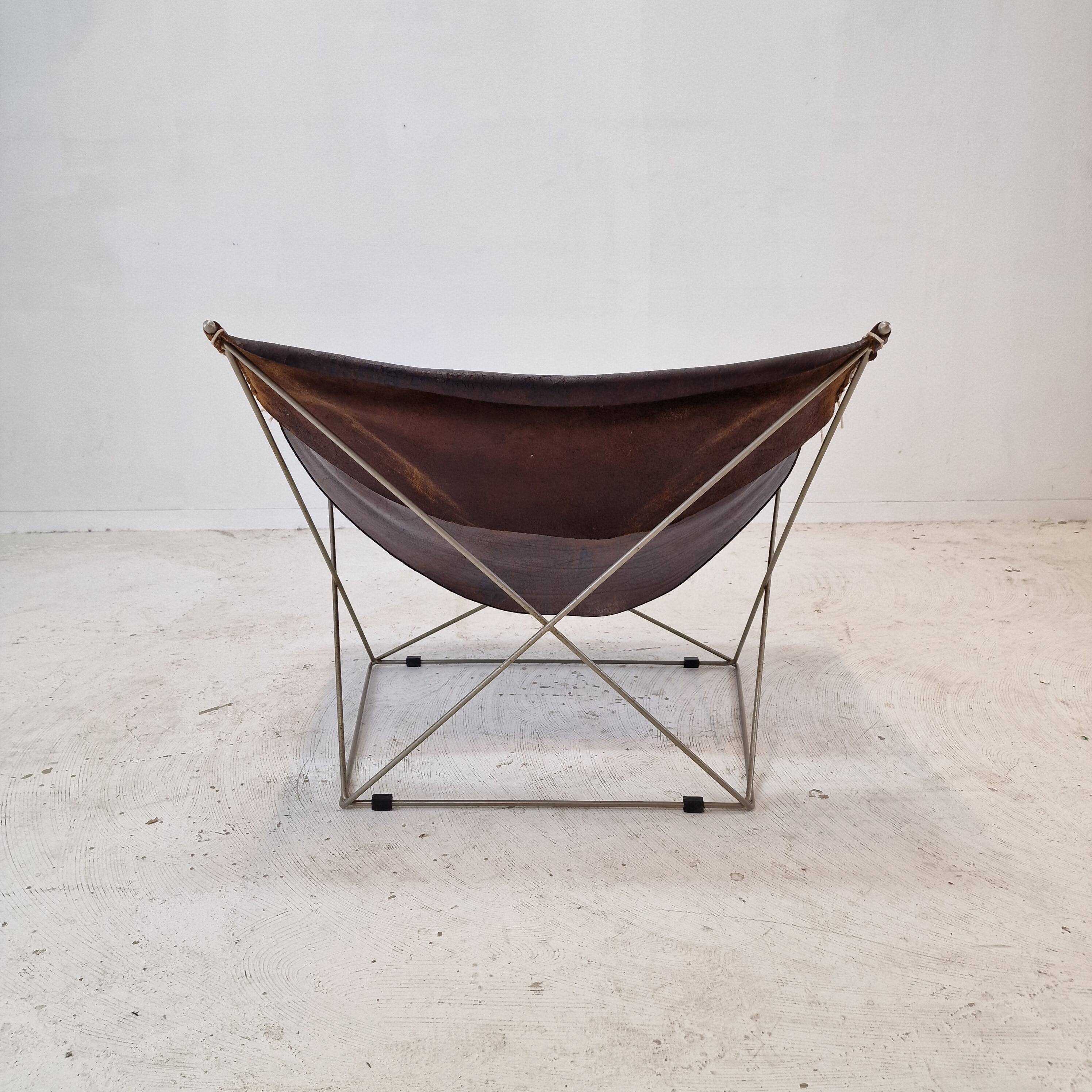 Mid Century F675 Butterfly Chair by Pierre Paulin for Artifort, 1960's
