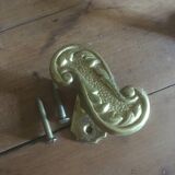 Brass window handle