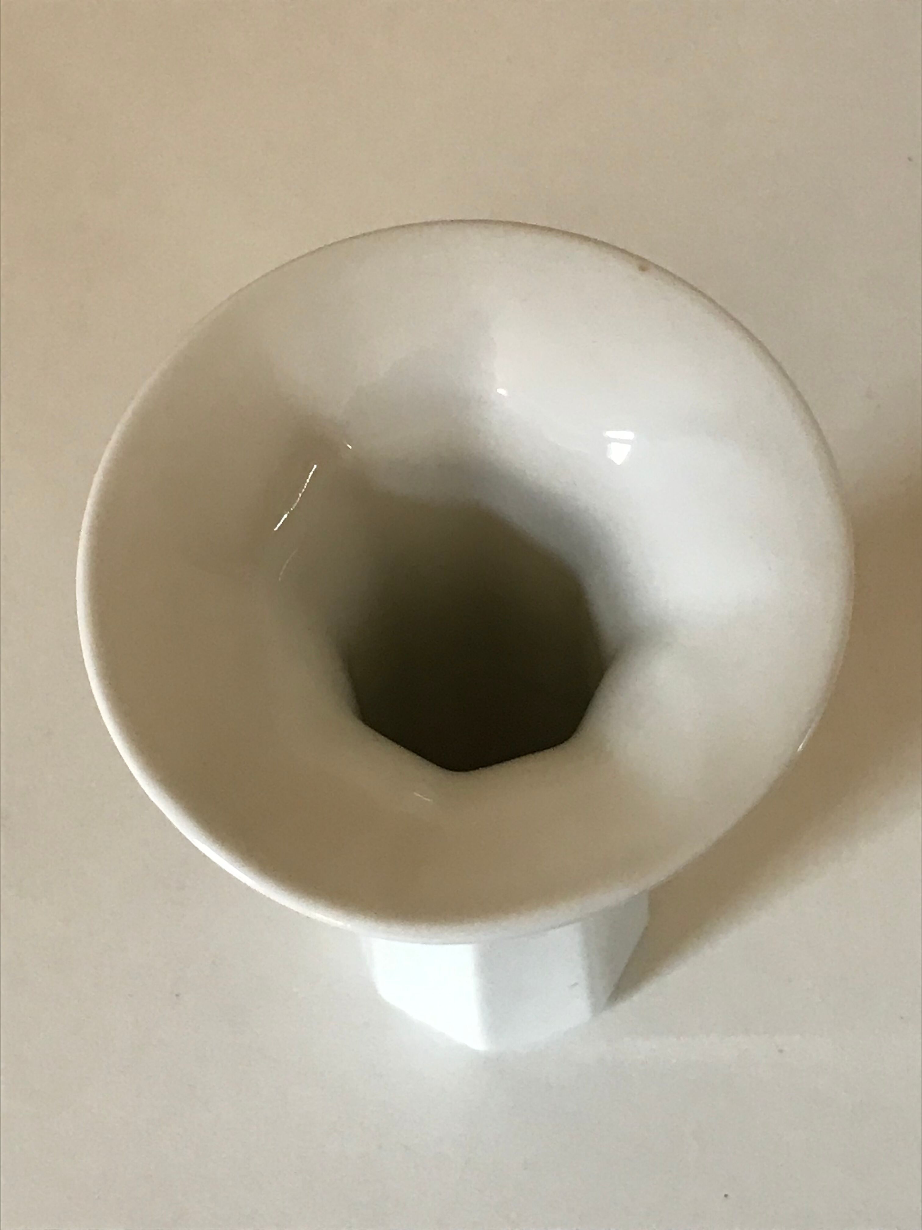 Porcelain vase bavaria vintage design Annees 70