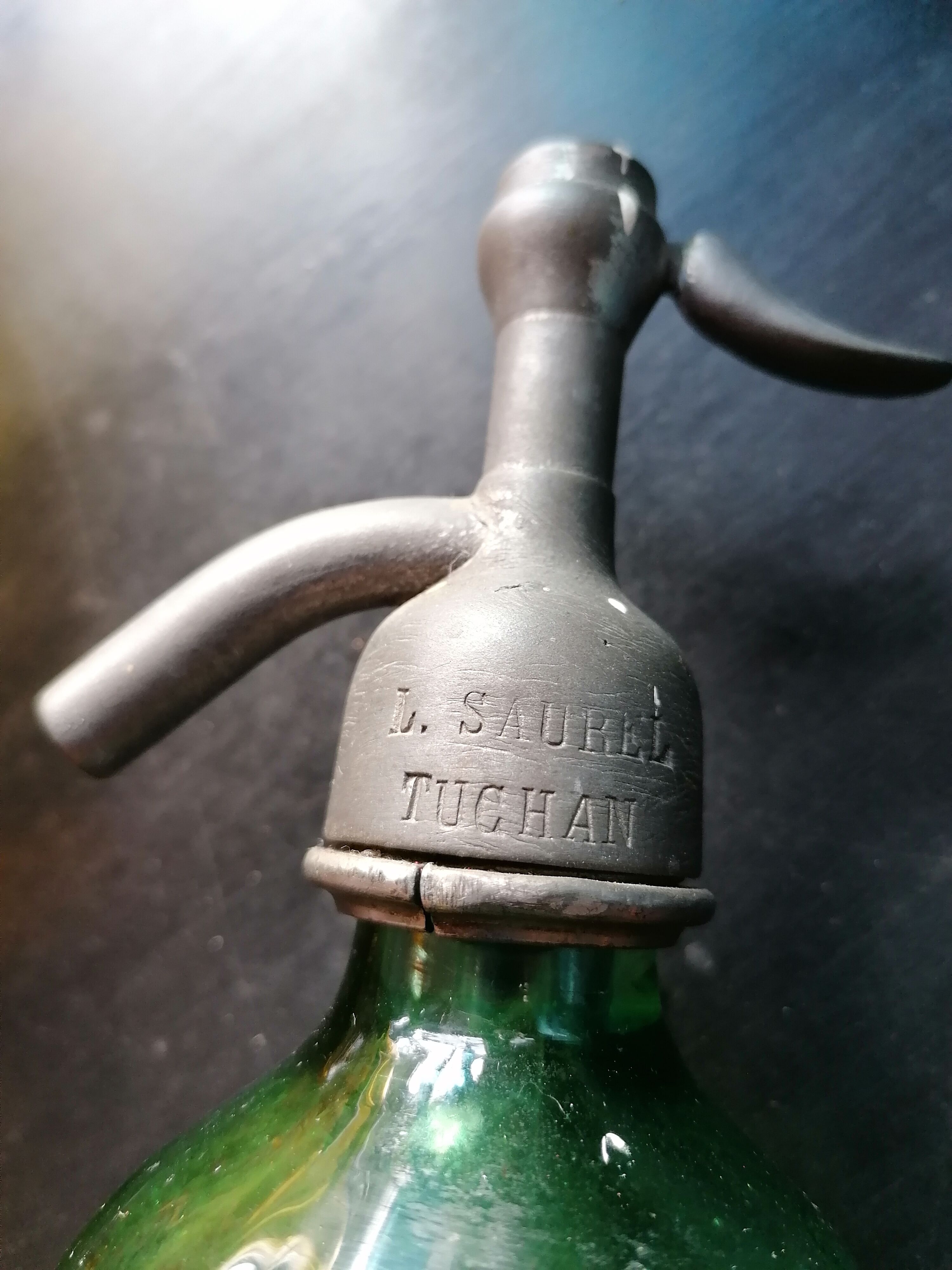 Siphon seltz water Dark Green Pyramid