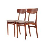 Teak chairs, 1970s design