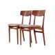 Teak chairs, 1970s design