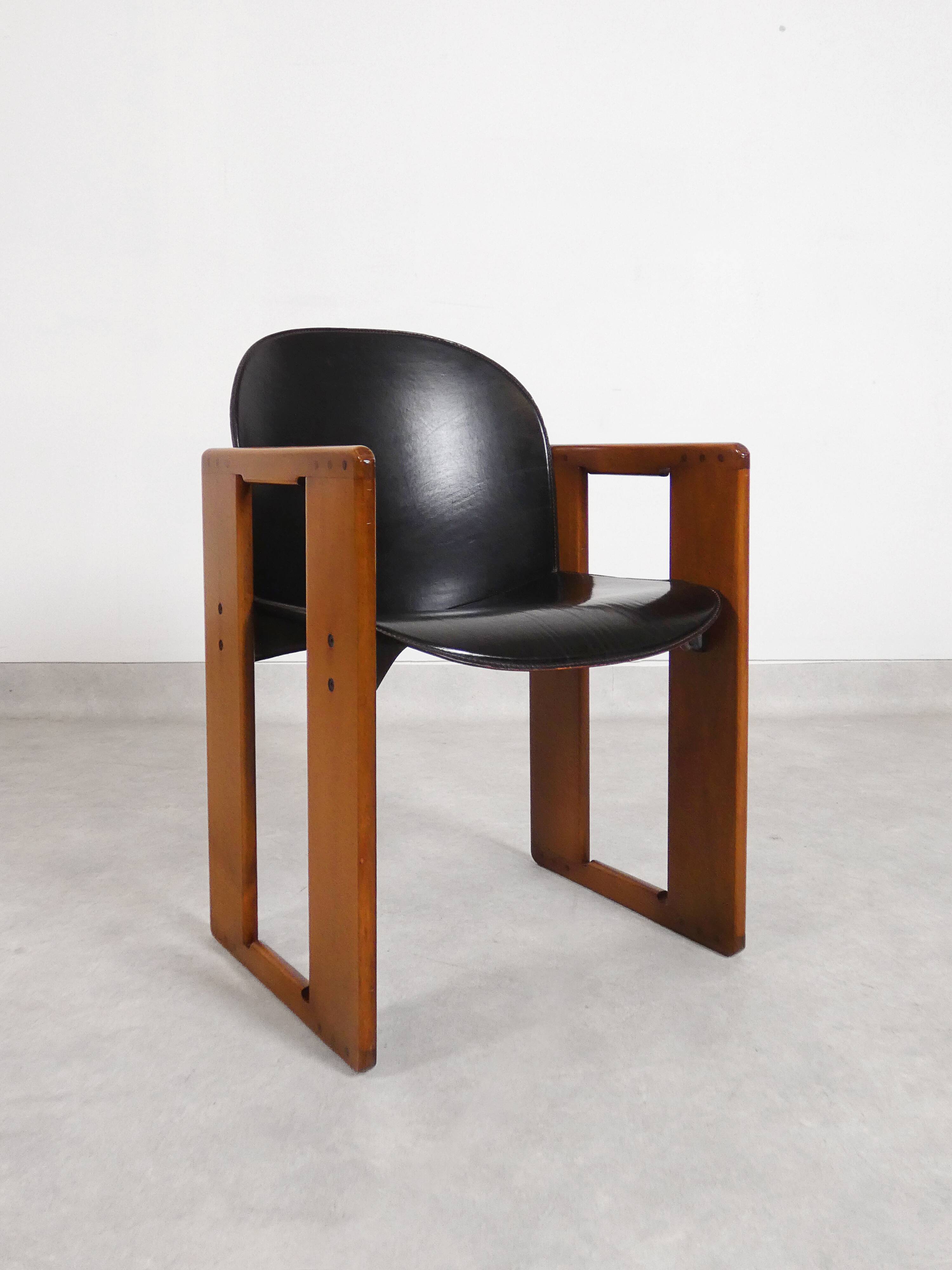 4 dining chairs - 'Dialogo' - Afra & Tobia Scarpa