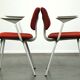 Ensemble de 3 chaises design vintage de Friso Kramer pour Ahrend de Cirkel de la fin des années 1960