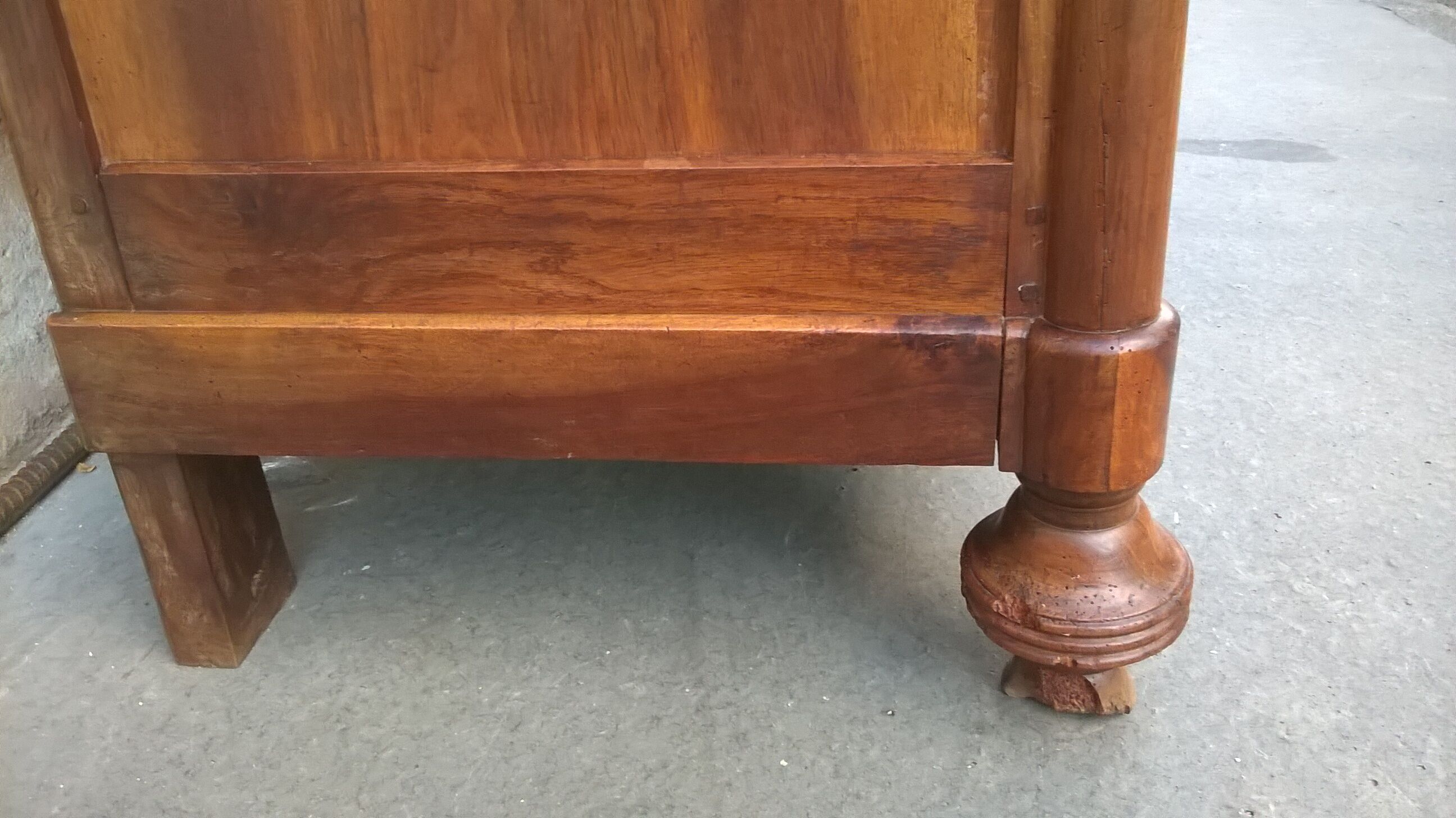 Old buffet two period walnut Empire bodies