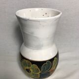 Vase ancien céramique émaillée
