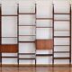 Midcentury Franco Albini For Poggi Italian Floor To Ceiling