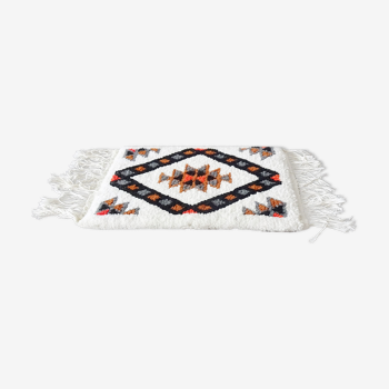 Berber carpet mat, 42 x 31 cm