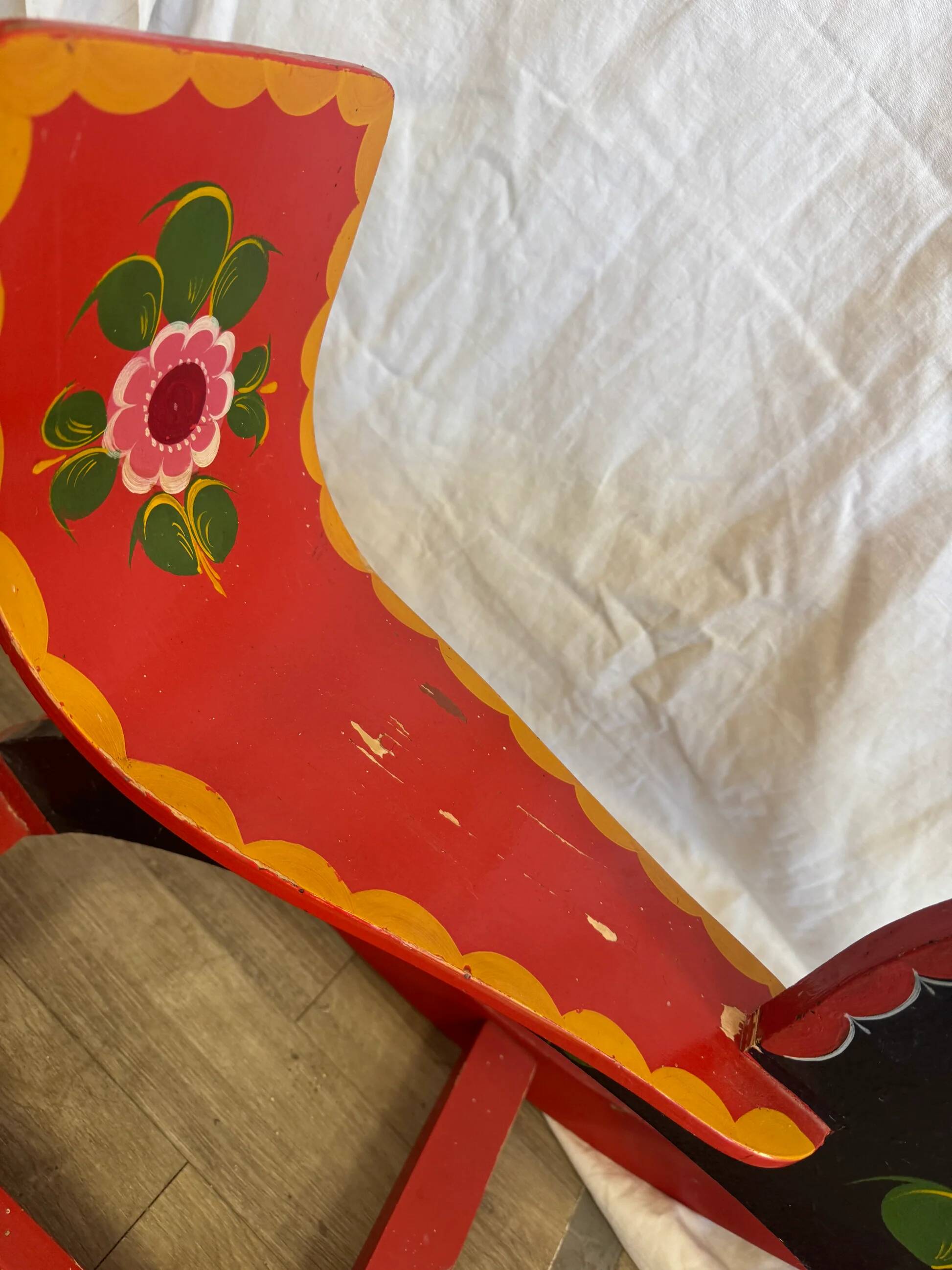 Vintage Russian rocking horse, 70s