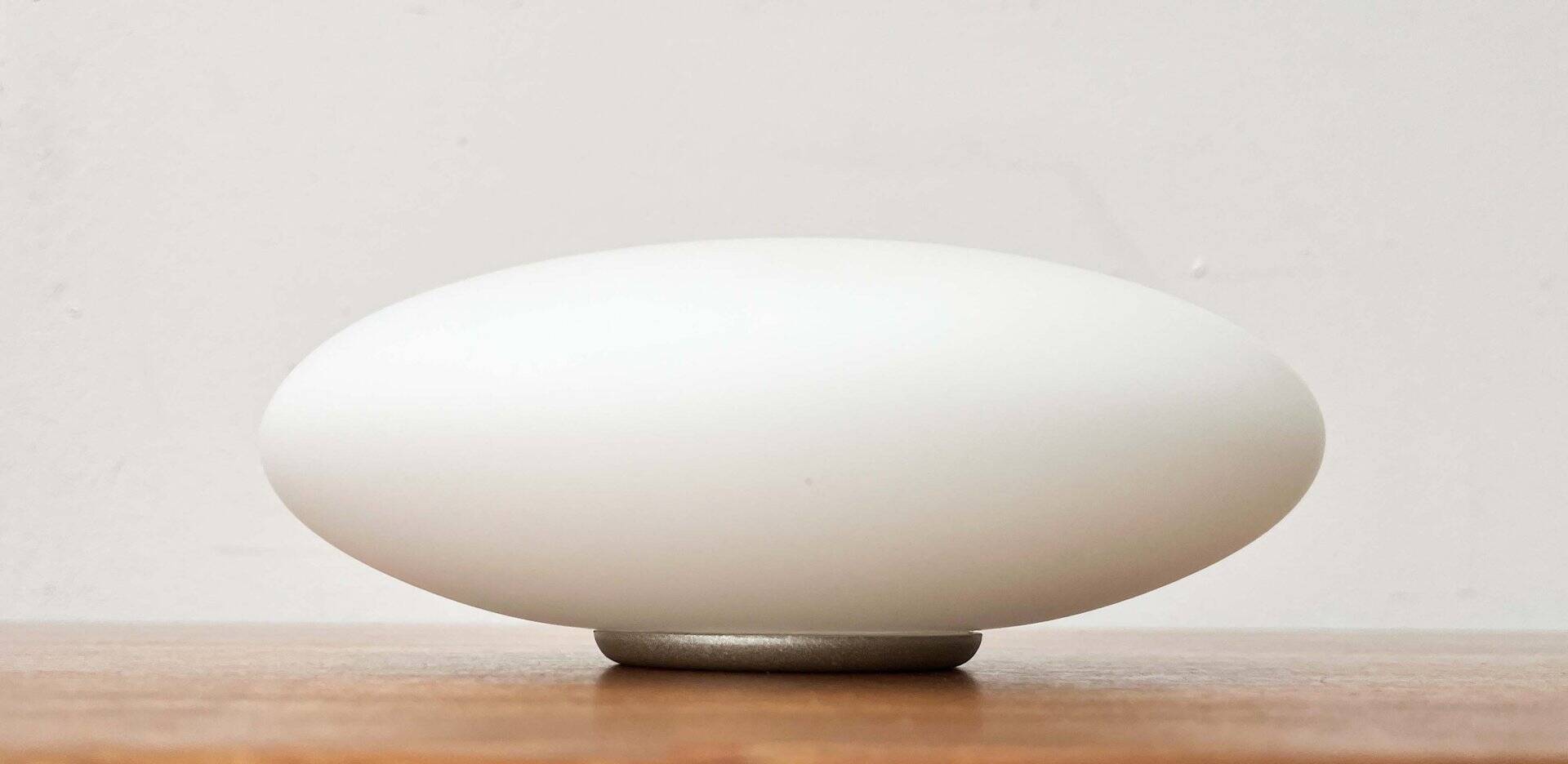 Replacement glass for Pao T1 table lamp, Italian postmodern model by Matteo Thun for Arteluce, 1990s.