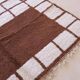 Tapis beni ouarin fait main traditionnelle taille 150 x 250 cm