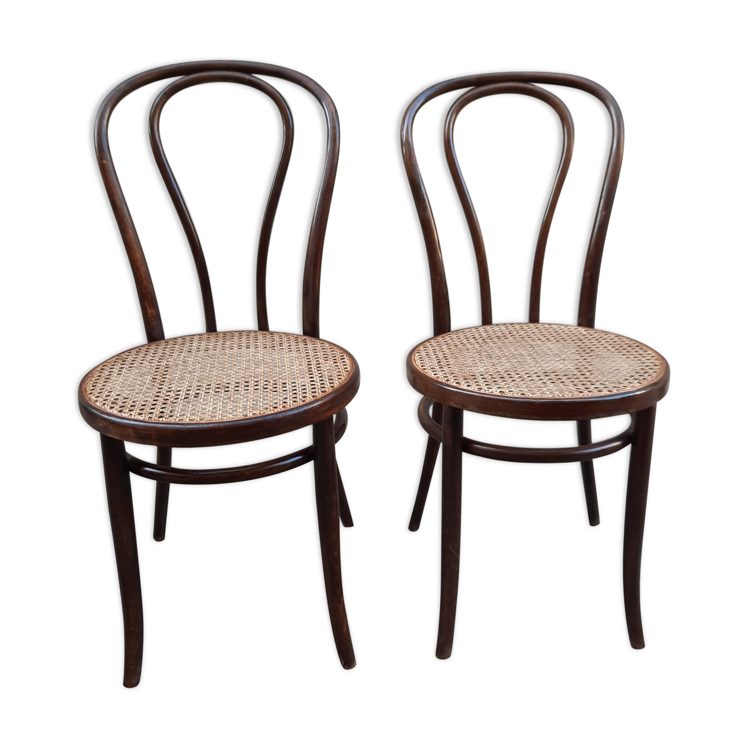 Pair of bistro chairs